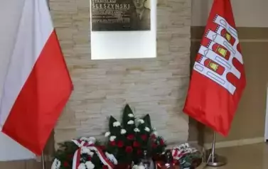 Tablica upamiętniająca Stanisława Śleszyńskiego